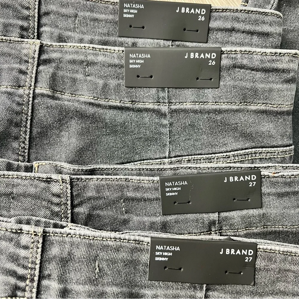 NWT J Brand Natasha Obsucra Sky High Super Skinny Denim Jeans Ankle Crop 26 - Picture 12 of 14